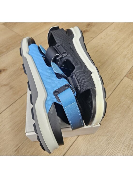 Birkenstock Mens Tatacoa Sky Blue Sandals Size 43 US10 Adjustable Straps Resort main image 6